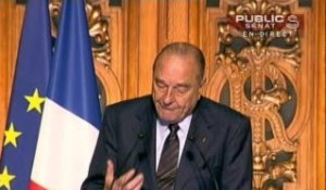 EVENEMENT,Discours de Jacques Chirac à la Fondation Chirac
