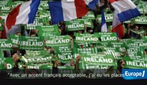Les Irlandais de France achètent des billets