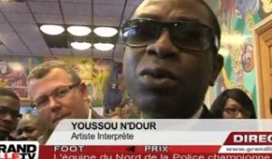 Youssou N'Dour fait citoyen d'honneur de Lille !