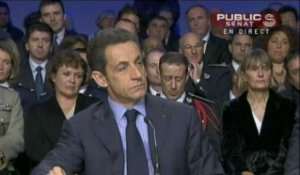 EVENEMENT,Discours de Nicolas Sarkozy sur le thème de la sécurité