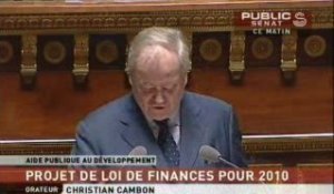 SEANCE,Projet de loi de finance - budget d'aide publique au développement