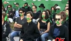 Happening: le 'procès' des Iraniens de Paris