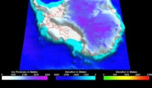 Antarctique: le réchauffement menace la calotte glaciaire