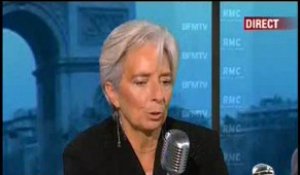 Christine Lagarde dévoile les chiffres de la croissance
