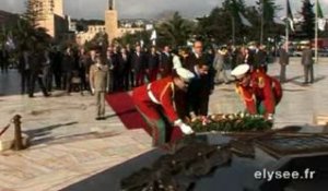 Cérémonie d'hommage au sanctuaire du Martyr à Alger