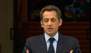 Conférence conjointe avec MM. SARKOZY, COWEN