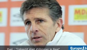 Puel : "l'objectif était d'éliminer le Real"