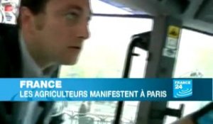 France : Manifestation des agriculteurs