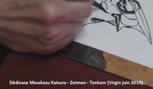 Dédicace Masakazu Katsura - Zetman -Tonkam(Virgin juin 2010)