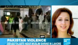 Pakistan: Series of blasts hit Lahore shrine
