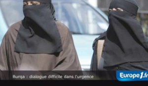 Burqa : dialogue difficile dans l'urgence