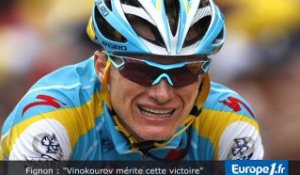 "Vinokourov mérite cette victoire"