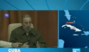 Fidel Castro pour la première fois au parlement depuis 4 ans
