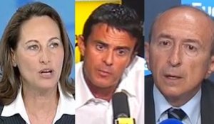 Royal, Valls et Collomb n'ont pas peur du mot "insécurité"
