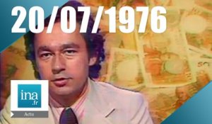 13H TF1 du 20 juillet 1976 - Hold-up à la Société Générale de Nice | Archive INA