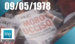 20h Antenne 2 du 9 Mai 1978 - Aldo Moro assassiné - Archive INA