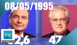 20h France 2 du 8 mai 1995 - Jacques Chirac élu Président - Archive INA