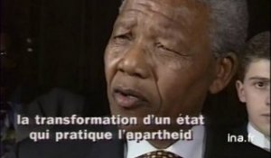 Nelson Mandela Prix Nobel de la Paix - Archive vidéo INA