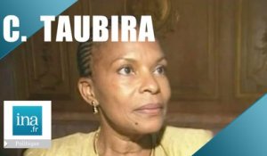 Christiane Taubira, candidate à l'élection présidentielle - Archive INA
