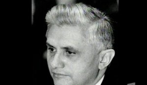 Portrait de Josef Ratzinger, élu nouveau Pape