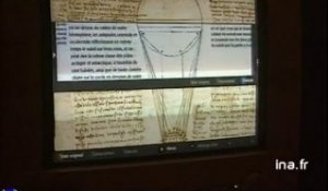 Le codex Leicester de de Vinci exposé au Sénat