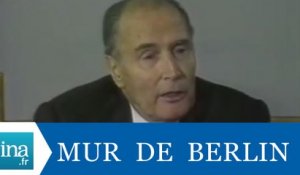 François Mitterrand réagit à la chute du Mur de Berlin - Archive INA