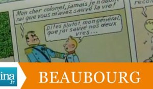 Tintin s'expose à Beaubourg - Archive INA