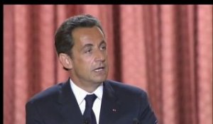 Nicolas Sarkozy : Discours