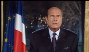 Voeux de Jacques Chirac : la sécurité