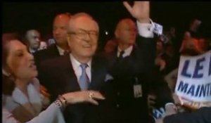 Dernier meeting de Jean-Marie Le Pen