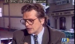 [Interview de Amédée IMBERT, maire de Privas, ville étape du critérium du Dauphiné libéré]