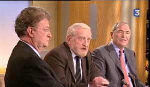 Extrait du débat entre Georges FRECHE, Jacque BLANC et Alain JAMET dans l'émission Midi Libre