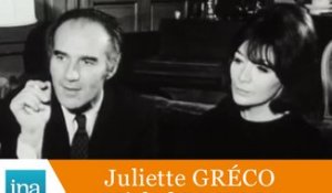Michel Piccoli et Juliette Gréco parlent de leur mariage - Archive INA