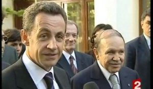 [Nicolas Sarkozy en Algérie]