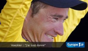 Voeckler : "j'ai tout donné"