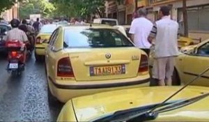Les taxis en grève pour 48 heures en Grèce