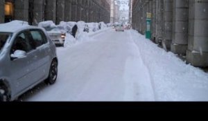 La neige envahit Chambéry