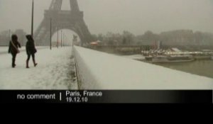L'Europe paralysée par la neige - no comment