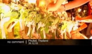 Thailande : cérémonie à la  mémoire des... - no comment