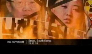 Manifestation anti-Corée du Nord à Séoul - no comment