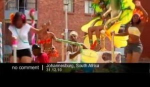 Un carnaval du Nouvel An en Afrique du Sud - no comment