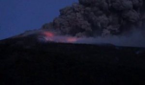 Japon : l'éruption du volcan Shinmoedake