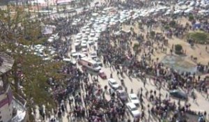 Egypte : la circulation de retour place Tahrir