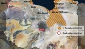 Kadhafi contre-attaque dans l'est de la Libye