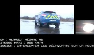 Mégane RS Nouveau véhicule d'intervention de la Gendarmerie