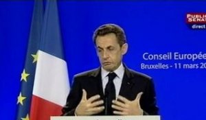EVENEMENT Discours de Nicolas Sarkozy