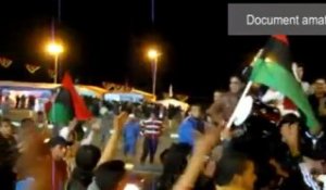 Libye : Les insurgés fêtent l'adoption de la résolution de l'ONU