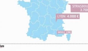 Infographie : La reprise de l'immobilier en 2010