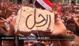 Yémen, les manifestants appellent au... - no comment