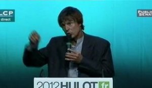 Le discours de Nicolas Hulot à Sevran